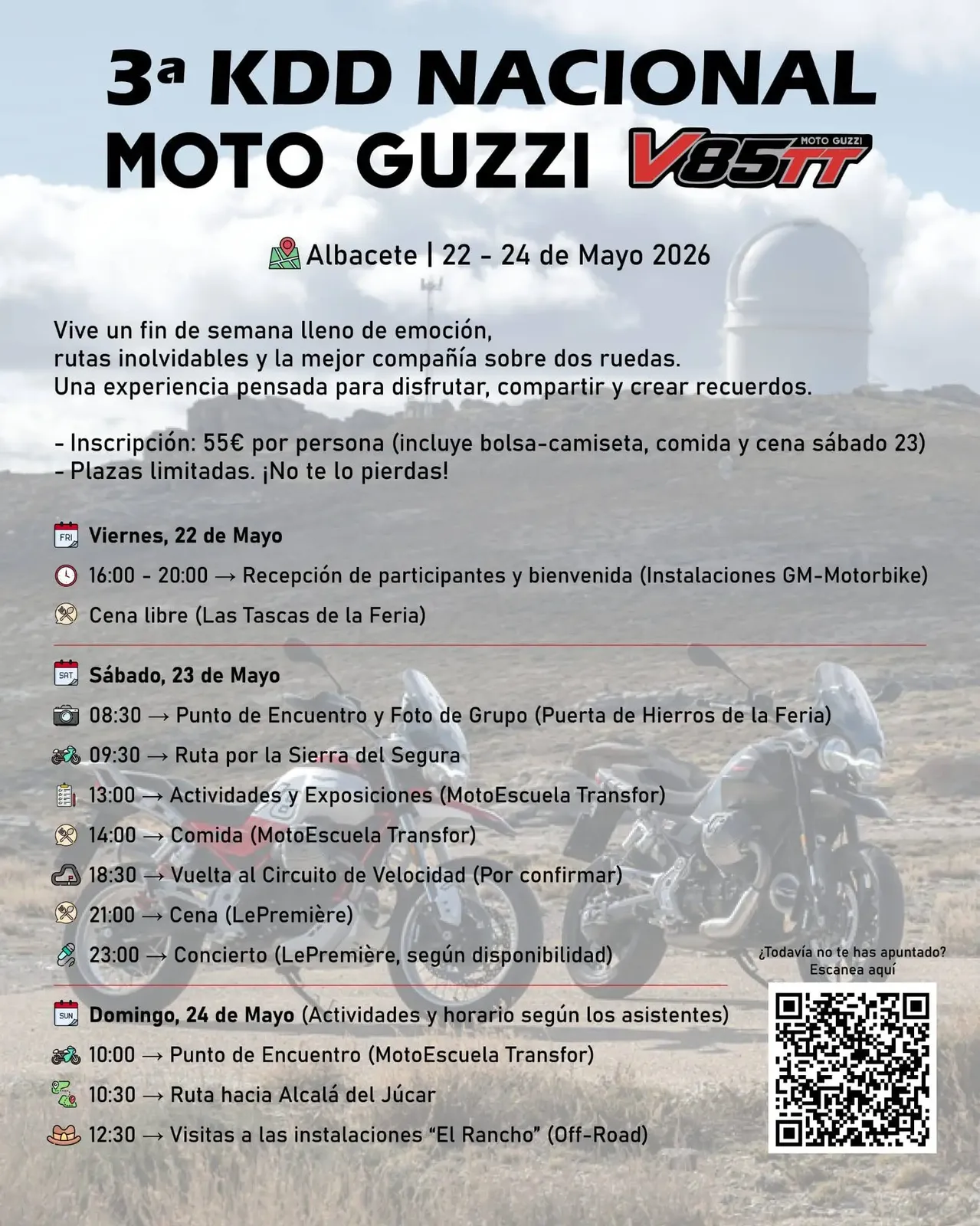 3 kdd nacional v85tt-2026 programme
