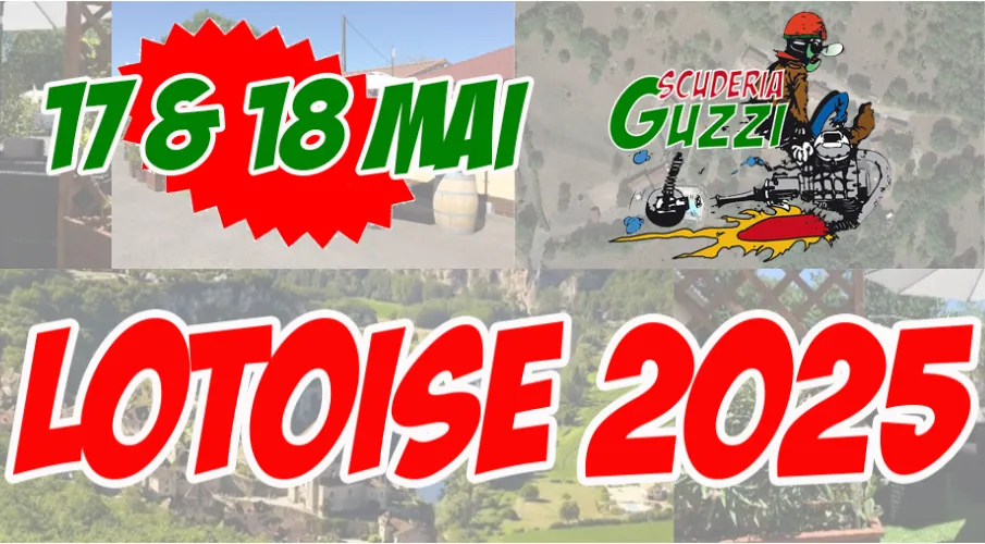 Guzzi en Retz Francia Lotoise 2025