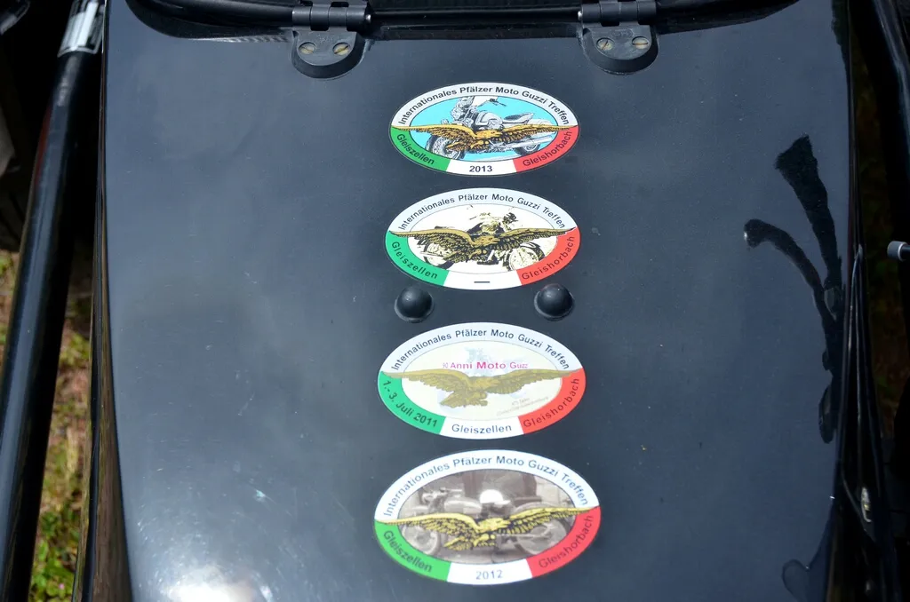 internationales Pfalzer Moto Guzzi Treffen - adesivi
