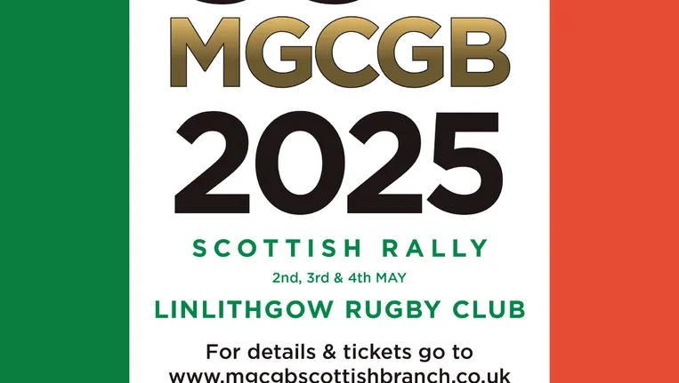 33rd Anniversary Moto Guzzi Club GB Scottish Branch Rally (MGCGB), May 2025
